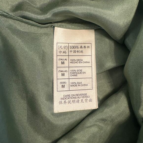 Max Studio Sheer Silk Geometric Blouse w/ Cami | Size M‎ | NWT - Picture 7 of 8